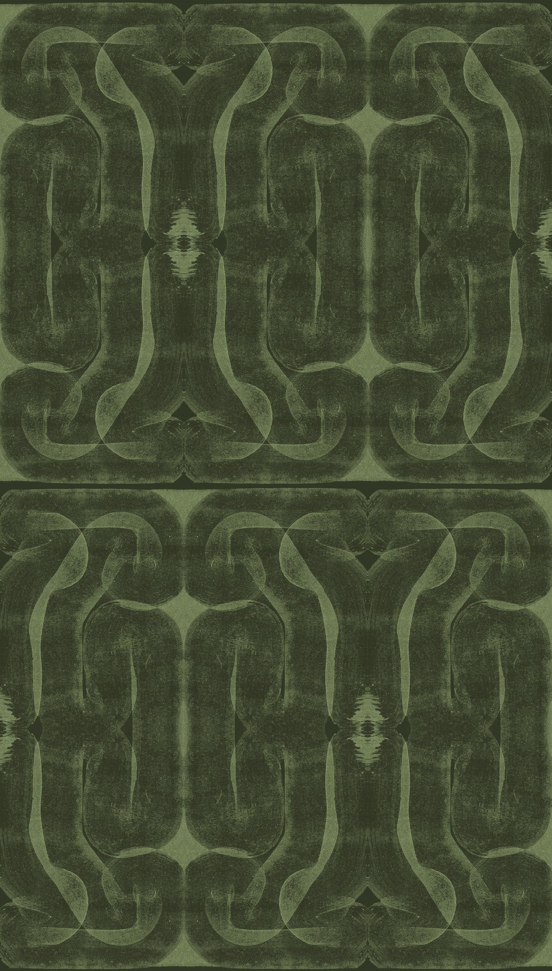 A00918 Infinity strokes Green Central Saint Martins Rest Time Wallpaper by Coordonné