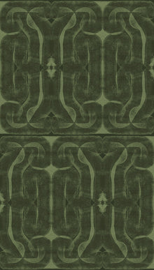 A00918 Infinity strokes Green Central Saint Martins Rest Time Wallpaper by Coordonné