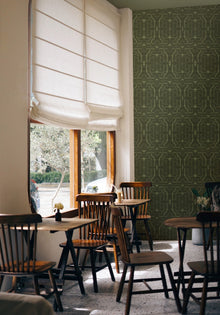 A00918 Infinity strokes Green Central Saint Martins Rest Time Wallpaper by Coordonné
