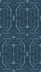 A00919 Infinity strokes Cobalt Central Saint Martins Rest Time Wallpaper by Coordonné