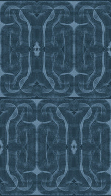 A00919 Infinity strokes Cobalt Central Saint Martins Rest Time Wallpaper by Coordonné