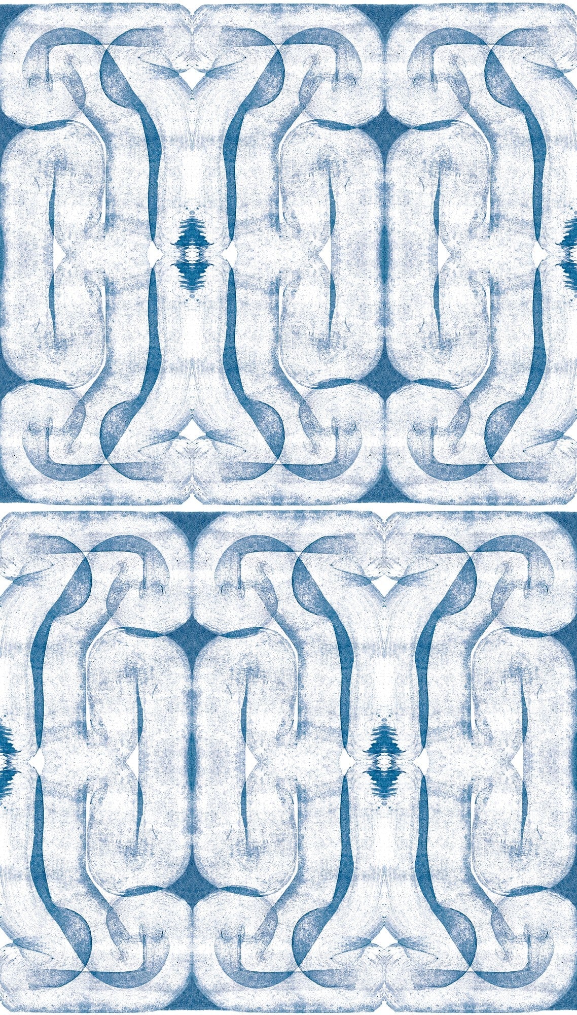 A00920 Infinity strokes Blue Central Saint Martins Rest Time Wallpaper by Coordonné