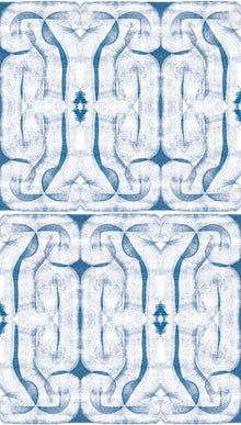 A00920 Infinity strokes Blue Central Saint Martins Rest Time Wallpaper by Coordonné