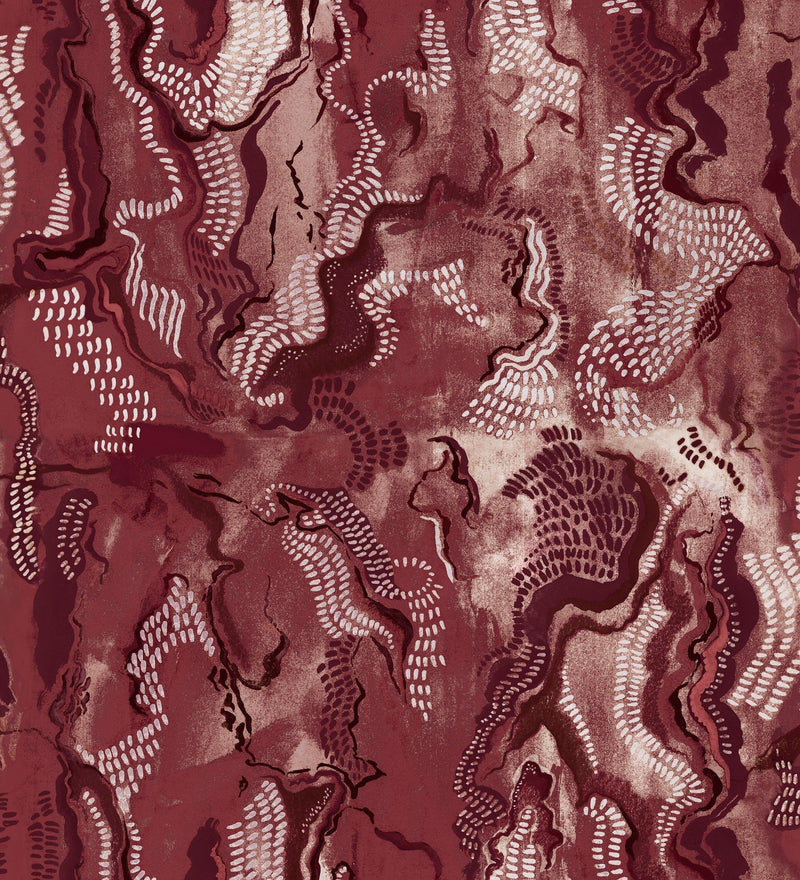 A00924 Timeless stones Coral Central Saint Martins Rest Time Wallpaper by Coordonné