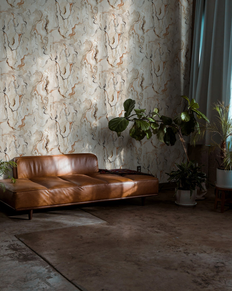 A00925 Timeless stones Beige Central Saint Martins Rest Time Wallpaper by Coordonné