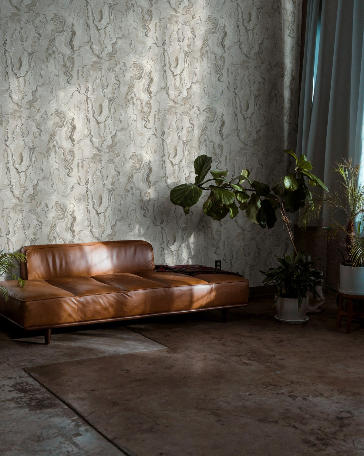 A00926 Timeless stones Pearl Central Saint Martins Rest Time Wallpaper by Coordonné