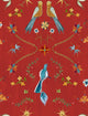 Metaphoric Birds Red Central Saint Martins Rest Time Wallpaper by Coordonné
