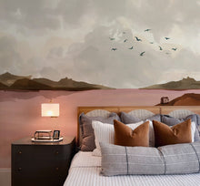 A00932 Dungeness view Pink Central Saint Martins Rest Time Mural by Coordonné (400x280cm)