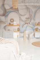 A00935 My cave Blue Central Saint Martins Rest Time Mural by Coordonné (400x280cm)