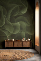 A00937 My cave Green Central Saint Martins Rest Time Mural by Coordonné (400x280cm)