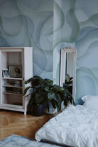 A00938 My cave Emerald Central Saint Martins Rest Time Mural by Coordonné (400x280cm)