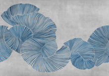 A00943 Diving moment Blue Central Saint Martins Rest Time Mural by Coordonné (400x280cm)