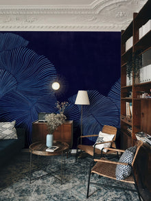 A00945 Diving moment Indigo Central Saint Martins Rest Time Mural by Coordonné (400x280cm)