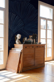 A00945 Diving moment Indigo Central Saint Martins Rest Time Mural by Coordonné (400x280cm)