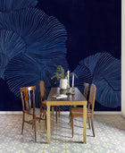 A00945 Diving moment Indigo Central Saint Martins Rest Time Mural by Coordonné (400x280cm)