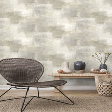 A60002 Asperia Distressed Beige Wallpaper by Grandeco Life