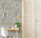 A67901 Textured Plain Grey Wallpaper by Grandeco