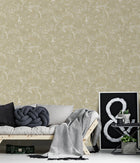A73802 Astoria Marble Cream Wallpaper by Grandeco