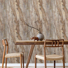 A81701 Stone Façade Rust / Slate Wallpaper by Grandeco
