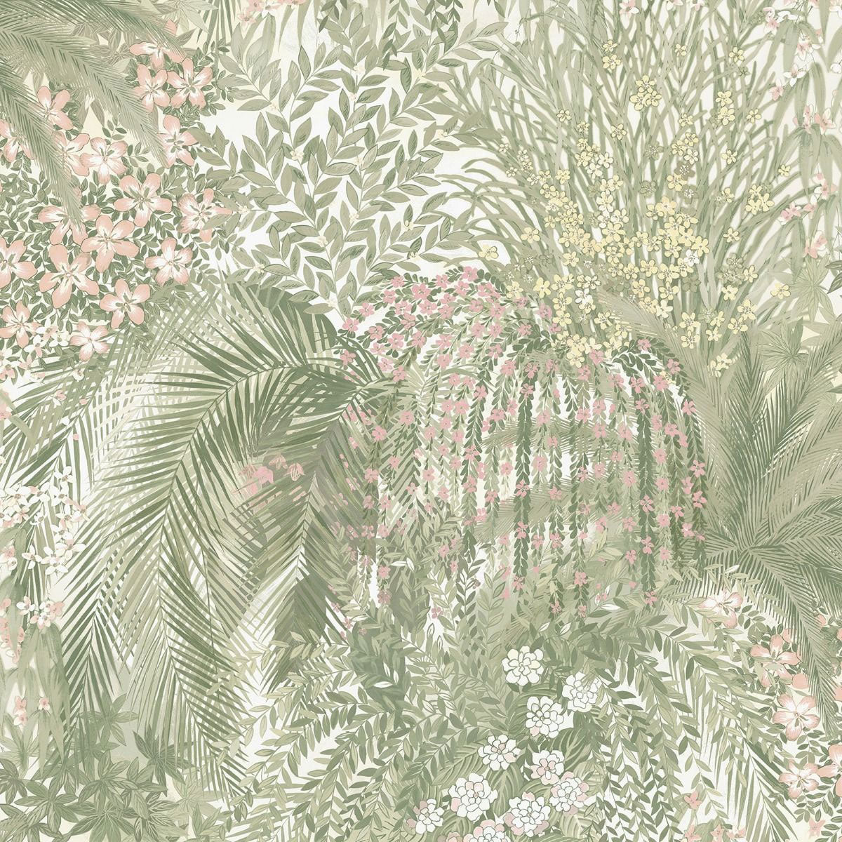 A82502 Paradise Blue Wallpaper by Grandeco