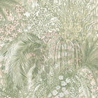 A82502 Paradise Blue Wallpaper by Grandeco