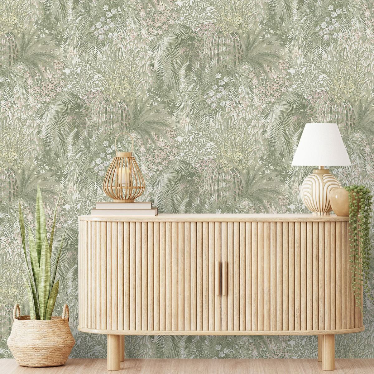A82502 Paradise Blue Wallpaper by Grandeco
