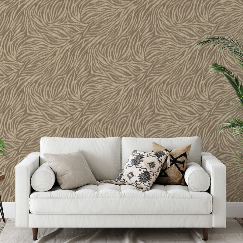 A84103 Ankara Neutral Wallpaper by Grandeco