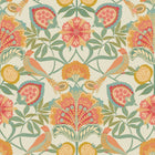A84701 Persian Garden Multi Wallpaper by Grandeco - flat