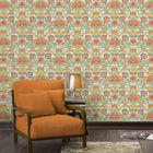 A84701 Persian Garden Multi Wallpaper by Grandeco - room