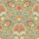 Persian Garden Sage Green Wallpaper by Grandeco