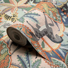A85001 Animal Garden Multi Wallpaper by Grandeco - roll