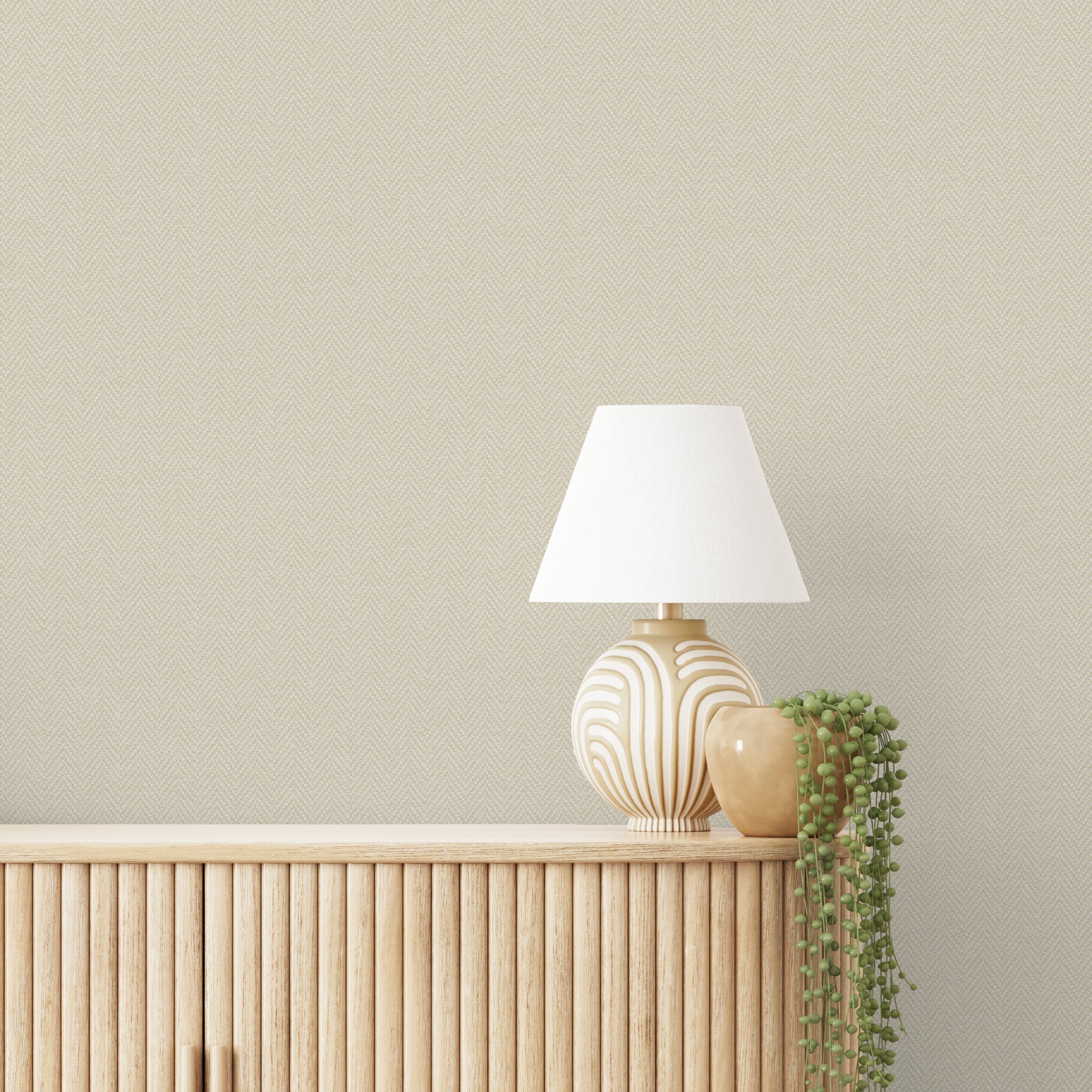 A86202 Antiga Herringbone Cream Antiga Herringbone Wallpaper by Grandeco
