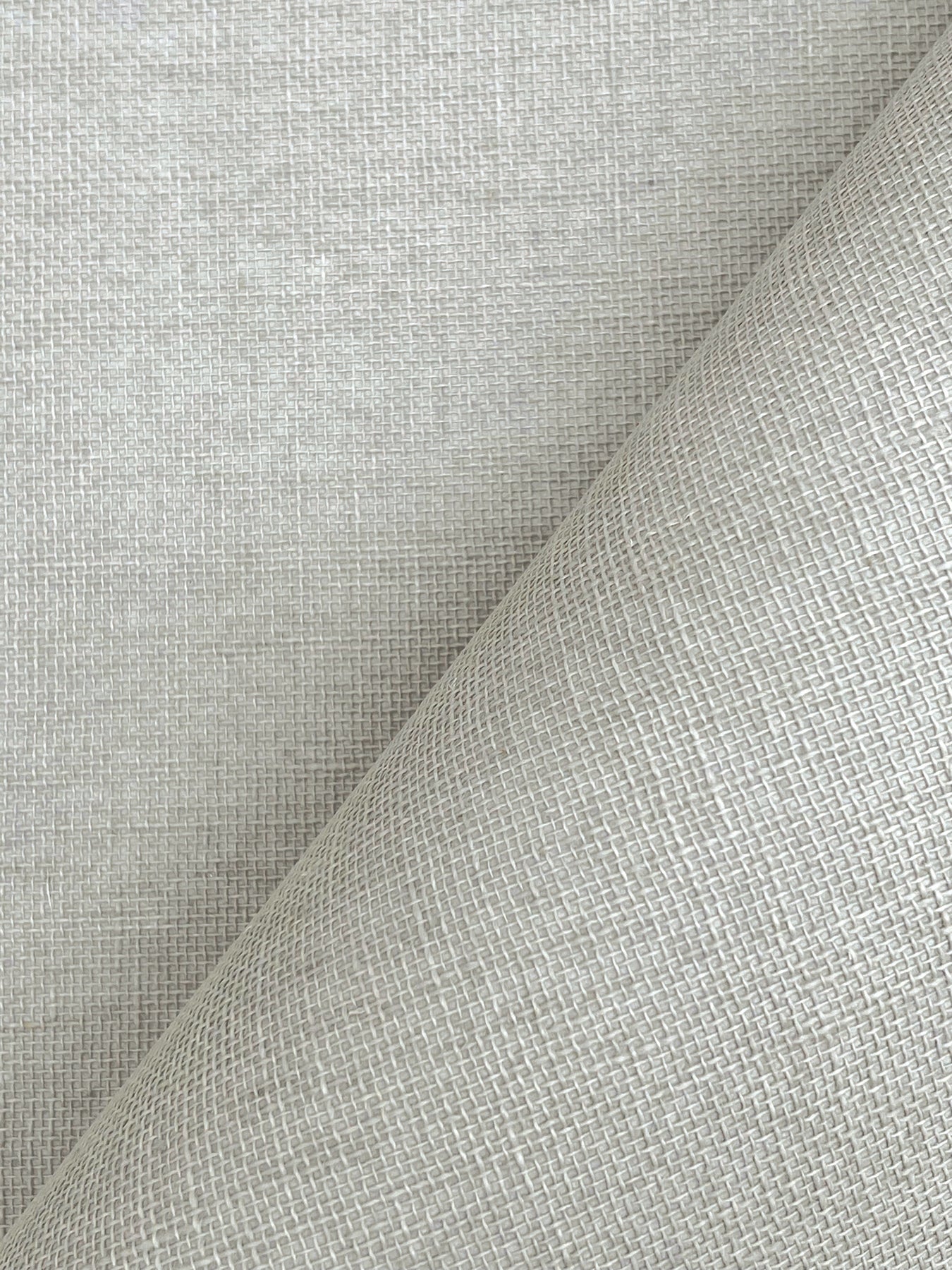 AB1804 Woven Linen Dove Artifacts Wallpaper by York Wallcoverings
