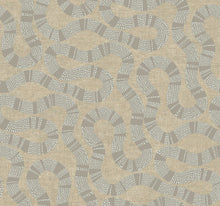 AB3003 Ophidia Taupe Artifacts Wallpaper by York Wallcoverings