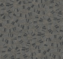 AB3004 Ophidia Black Artifacts Wallpaper by York Wallcoverings