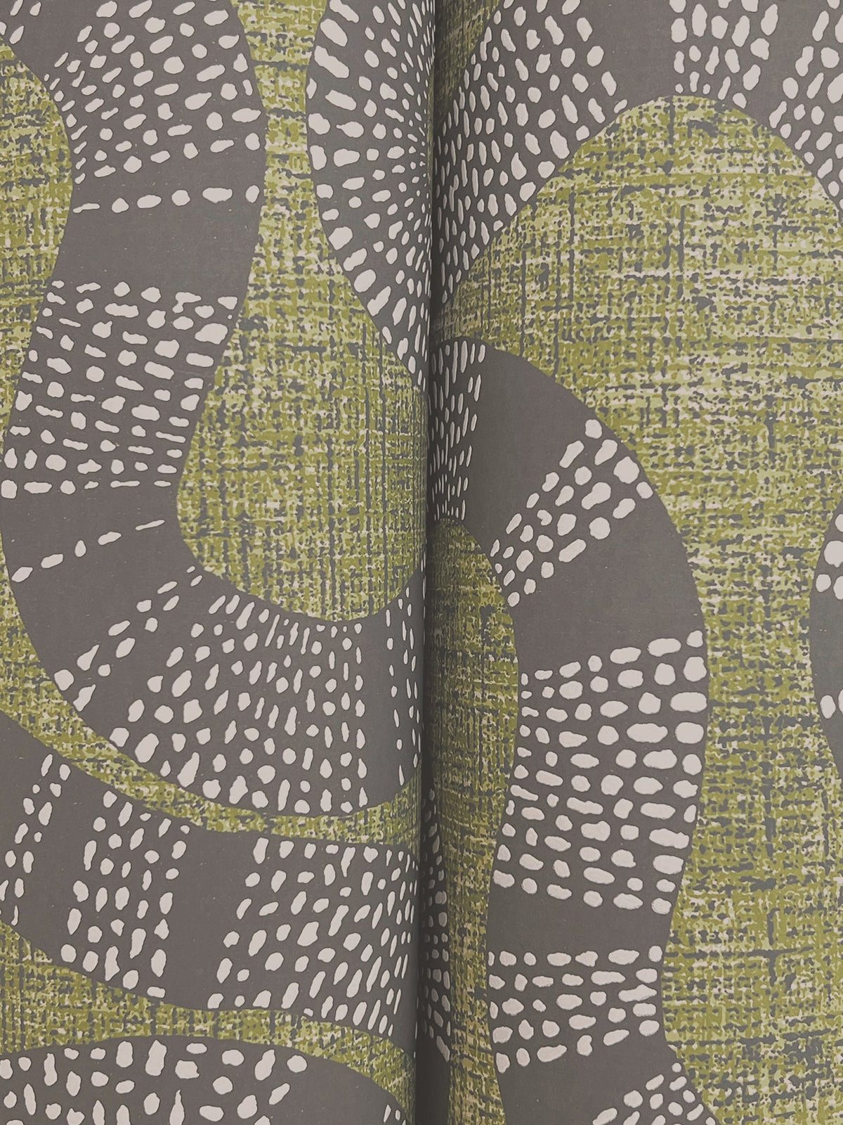 AB3005 Ophidia Olive Artifacts Wallpaper by York Wallcoverings