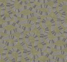 AB3005 Ophidia Olive Artifacts Wallpaper by York Wallcoverings