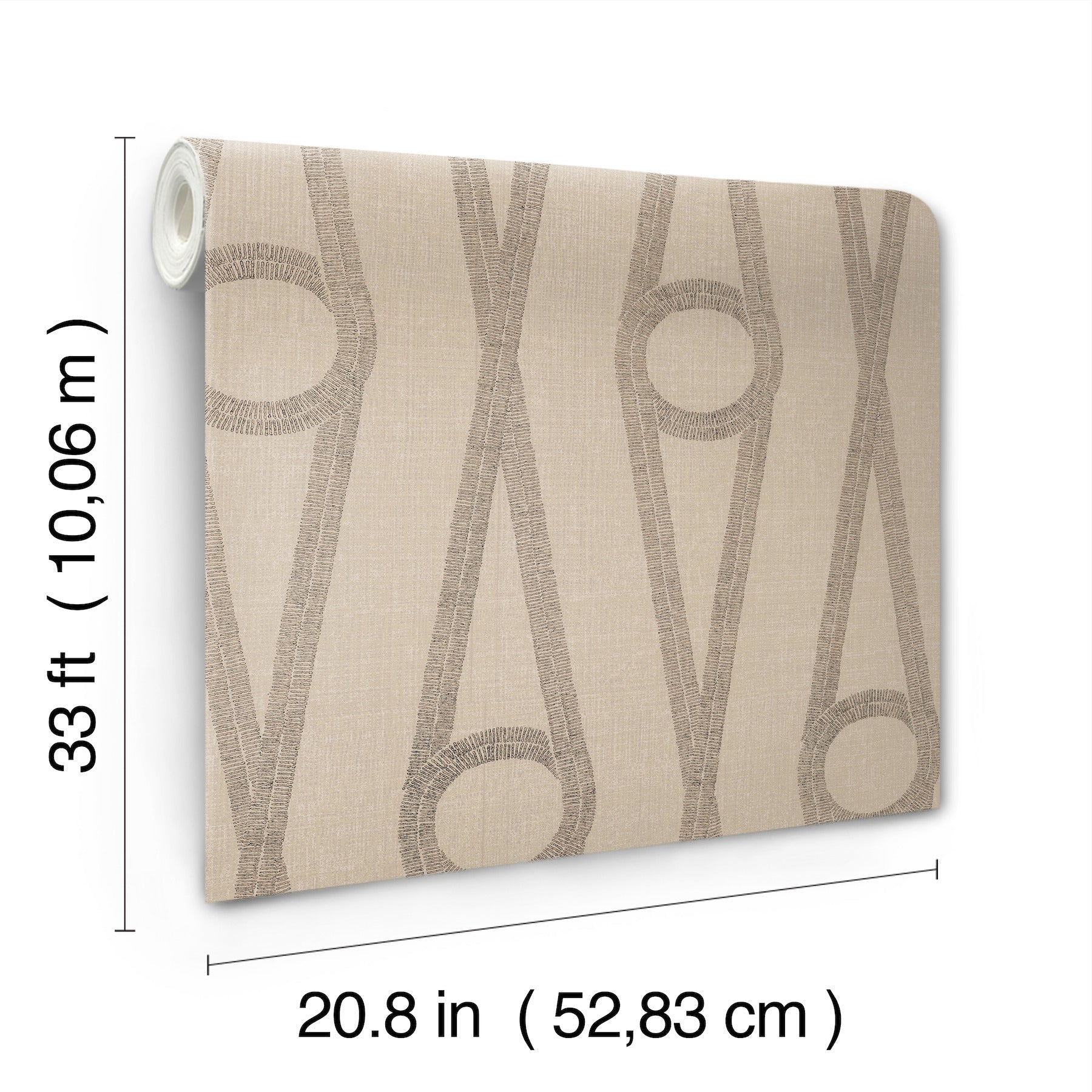 AB3012 Henlein Gold Artifacts Wallpaper by York Wallcoverings