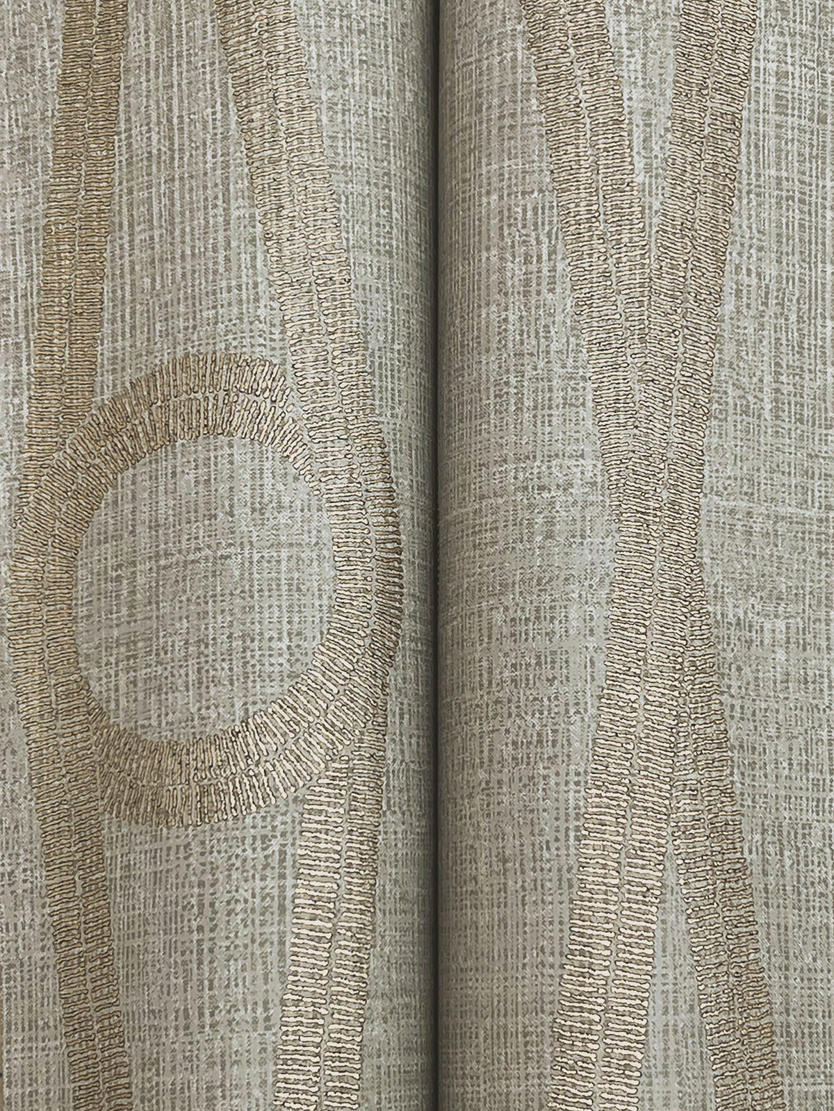 AB3013 Henlein Grey Artifacts Wallpaper by York Wallcoverings