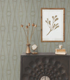 AB3013 Henlein Grey Artifacts Wallpaper by York Wallcoverings