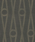 Henlein Charcoal Artifacts Wallpaper by York Wallcoverings