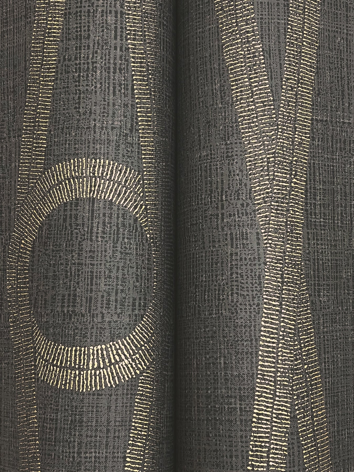 AB3014 Henlein Charcoal Artifacts Wallpaper by York Wallcoverings