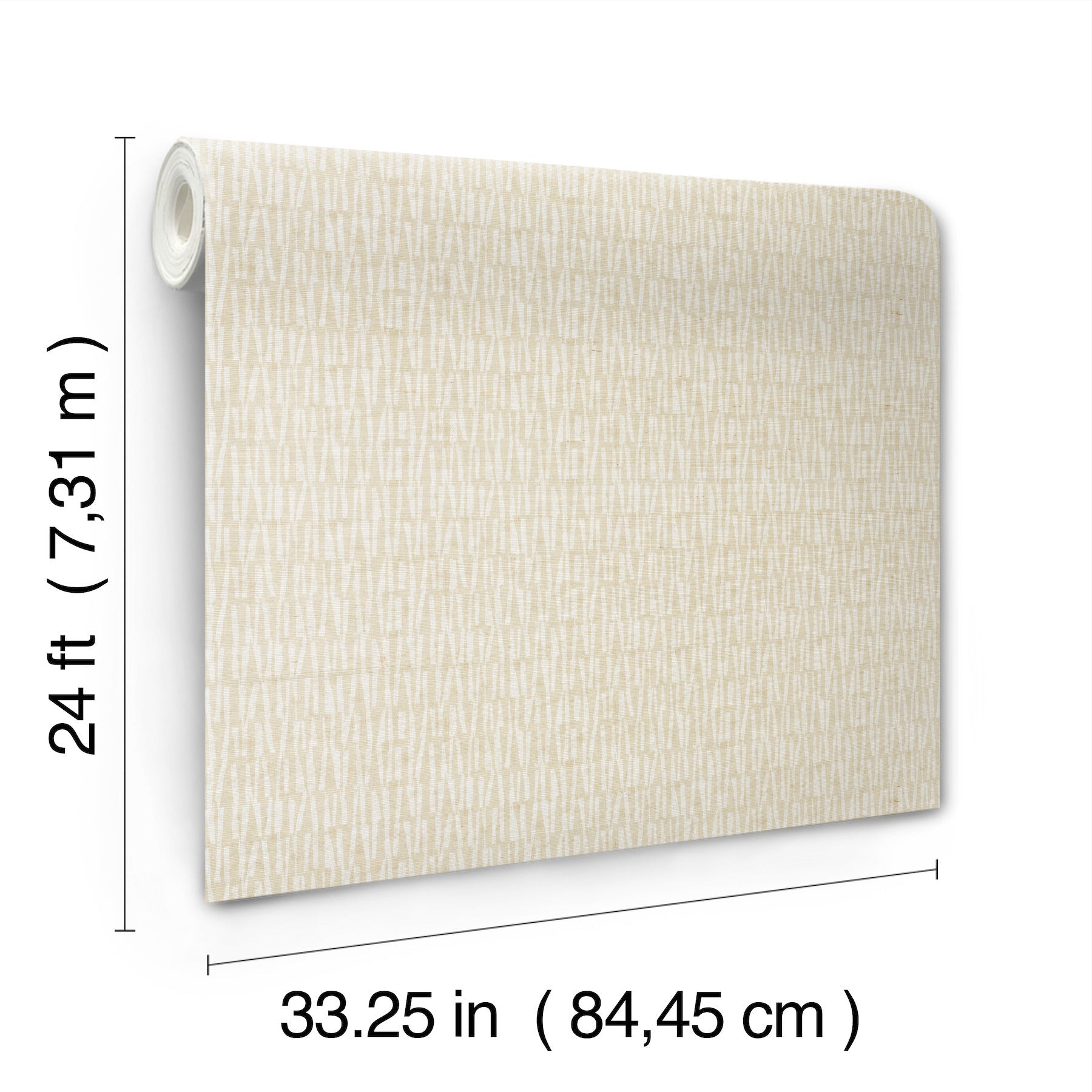 AB3041 Thatched Taupe Artifacts Wallpaper by York Wallcoverings