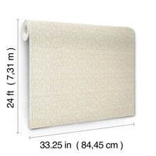 AB3041 Thatched Taupe Artifacts Wallpaper by York Wallcoverings