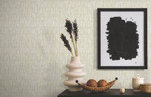 AB3041 Thatched Taupe Artifacts Wallpaper by York Wallcoverings
