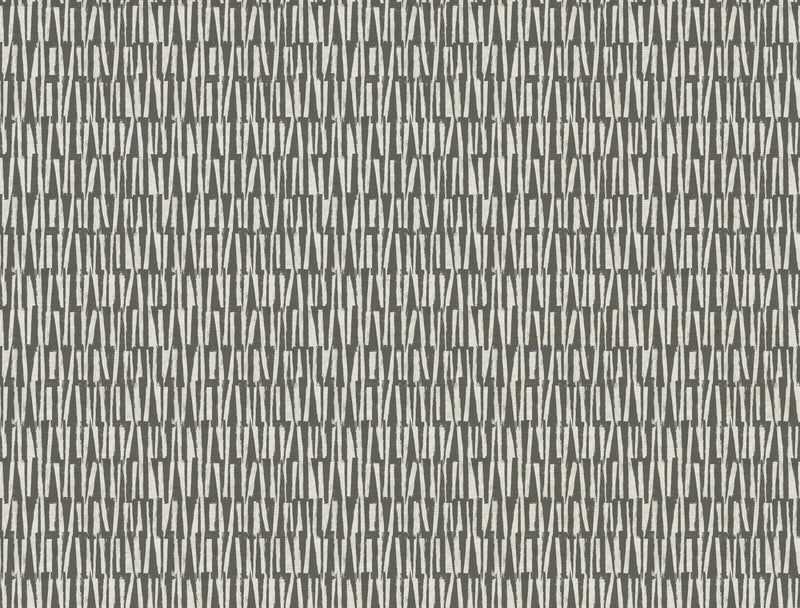 AB3042 Thatched Black Artifacts Wallpaper by York Wallcoverings