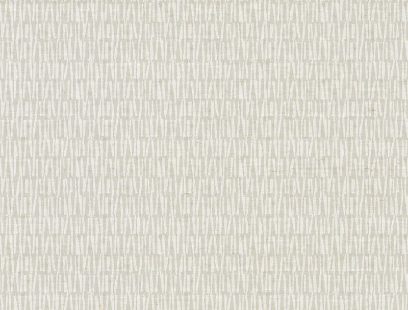 AB3043 Thatched Grey Artifacts Wallpaper by York Wallcoverings
