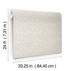 AB3043 Thatched Grey Artifacts Wallpaper by York Wallcoverings