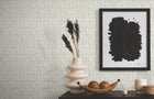 AB3043 Thatched Grey Artifacts Wallpaper by York Wallcoverings