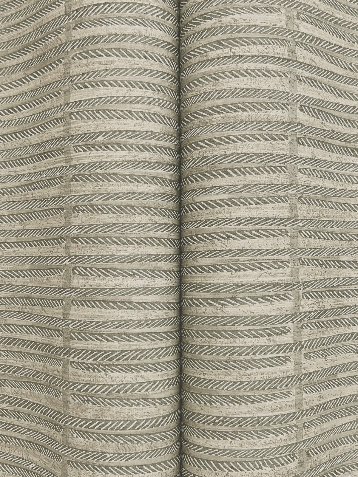 AB3052 Iringa Putty Artifacts Wallpaper by York Wallcoverings
